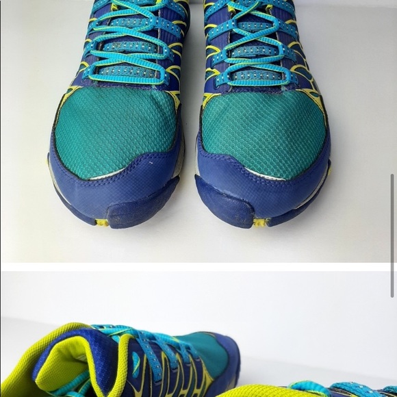 Merrell All Out Fuse Trail Running Sneaker Blue 10 - Picture 4 of 4